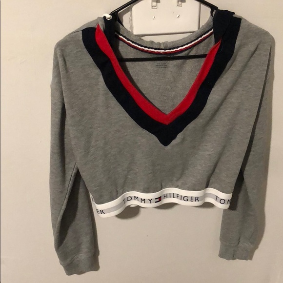 Tommy Hilfiger Tops - Tommy Hilfiger cropped hoodie